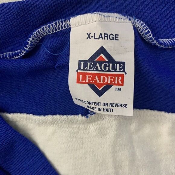 Vintage 90s Mens NFL Patriots T Shirt XL White Long Sleeve Monday Night Football - Picture 9 of 9